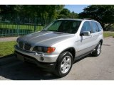 2001 Titanium Silver Metallic BMW X5 4.4i #55537162