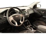 2010 Hyundai Tucson GLS AWD Black Interior
