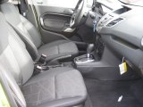 2012 Ford Fiesta SE Hatchback Charcoal Black Interior
