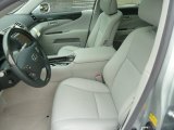 2012 Lexus LS 460 AWD Light Gray/Dark Gray Birds-Eye Maple Interior