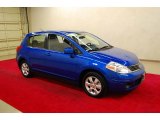 2009 Blue Metallic Nissan Versa 1.8 SL Hatchback #55537087