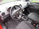 2012 Chevrolet Sonic LT Hatch Jet Black/Dark Titanium Interior