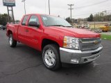 2012 Victory Red Chevrolet Silverado 1500 LT Extended Cab 4x4 #55593222