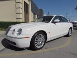 2006 Jaguar S-Type White Onyx
