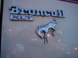 1986 Ford Bronco II XLT 4x4 Marks and Logos