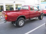 1997 Sunfire Red Pearl Metallic Toyota Tacoma Extended Cab 4x4 #55592888