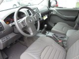 2012 Nissan Frontier SV V6 King Cab 4x4 Graphite Interior