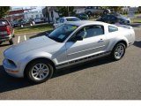 2006 Satin Silver Metallic Ford Mustang V6 Deluxe Coupe #55593013