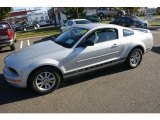 Satin Silver Metallic Ford Mustang in 2006