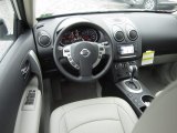 2012 Nissan Rogue SL AWD Gray Interior