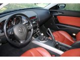 2008 Mazda RX-8 40th Anniversary Edition Cosmo Red Interior