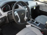 2012 Chevrolet Traverse LTZ Light Gray/Ebony Interior