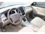 2004 Toyota Highlander 4WD Ivory Interior