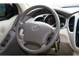 2004 Toyota Highlander 4WD Steering Wheel