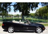 Black Mercedes-Benz CLK in 2000