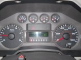 2008 Ford F550 Super Duty XL Regular Cab Chassis Stake Truck Gauges