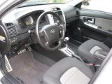 2008 Kia Spectra SX Sedan Gray Interior