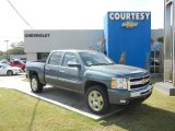 2011 Blue Granite Metallic Chevrolet Silverado 1500 LT Crew Cab #55622383