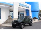 2009 Jeep Green Metallic Jeep Wrangler Unlimited Sahara 4x4 #55622379