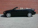 Solid Black Volvo C70 in 2008