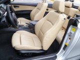 2008 BMW 1 Series 135i Convertible Savanna Beige Interior