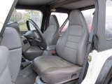 1998 Jeep Wrangler SE 4x4 Gray Interior