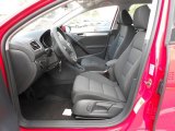 2012 Volkswagen Golf 4 Door Titan Black Interior