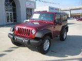 2012 Deep Cherry Red Crystal Pearl Jeep Wrangler Sport S 4x4 #55622156