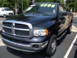 2003 Black Dodge Ram 2500 SLT Quad Cab 4x4 #55622326