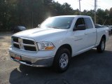 2011 Bright White Dodge Ram 1500 SLT Quad Cab 4x4 #55621911