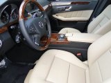 2012 Mercedes-Benz E 350 BlueTEC Sedan Almond/Black Interior