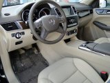 2012 Mercedes-Benz ML 350 BlueTEC 4Matic Almond Beige Interior