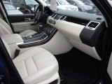 2010 Land Rover Range Rover Sport HSE Ivory-Lunar Alcantara/Ebony Stitching Interior