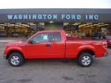 2011 Race Red Ford F150 XLT SuperCab 4x4 #55622104