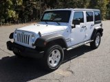 2012 Bright White Jeep Wrangler Unlimited Sport S 4x4 #55622254