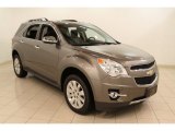 2010 Mocha Steel Metallic Chevrolet Equinox LT AWD #55622244