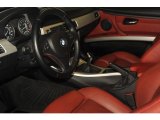 2007 BMW 3 Series 335i Coupe Coral Red/Black Interior