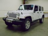 2012 Bright White Jeep Wrangler Unlimited Sahara 4x4 #55658534