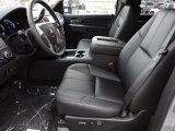 2012 Chevrolet Silverado 3500HD LTZ Crew Cab 4x4 Dually Ebony Interior