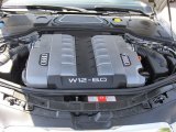 2006 Audi A8 L W12 quattro 6.0 Liter DOHC 48-Valve VVT W12 Engine
