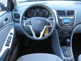 2012 Hyundai Accent GS 5 Door Dashboard