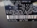 2009 RAV4 Color Code for Pyrite Mica - Color Code: 4T3
