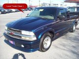 2001 Indigo Blue Metallic Chevrolet S10 LS Extended Cab #55658229