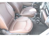 2010 Mini Cooper Convertible Hot Chocolate Leather/Cloth Interior