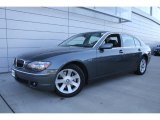 2008 Titanium Grey Metallic BMW 7 Series 750Li Sedan #55657924