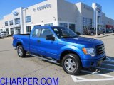 2010 Blue Flame Metallic Ford F150 STX SuperCab 4x4 #55657886