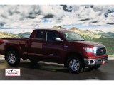 2008 Salsa Red Pearl Toyota Tundra SR5 Double Cab 4x4 #55657877