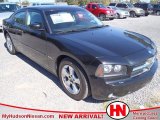 2008 Brilliant Black Crystal Pearl Dodge Charger R/T #55657767