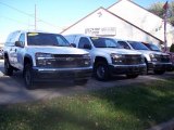 2008 Summit White Chevrolet Colorado Work Truck Regular Cab Chassis #55658145