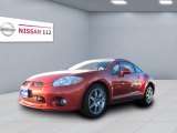 2008 Sunset Orange Pearlescent Mitsubishi Eclipse SE V6 Coupe #55709629